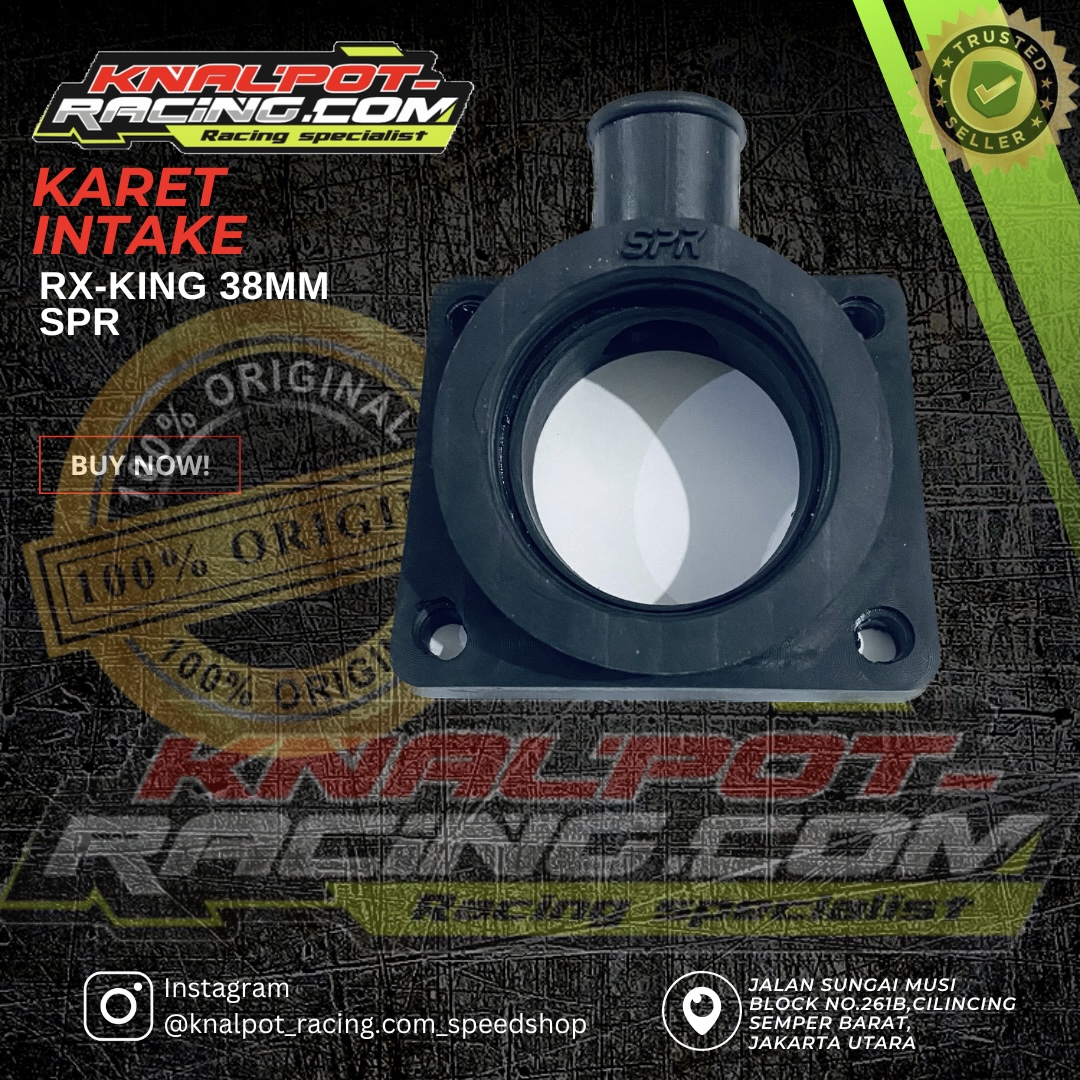 KARET INTAKE RX KING 38 MM SPR